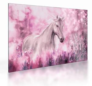 Kép - Festett ló (üvegen) (70x50 cm)
