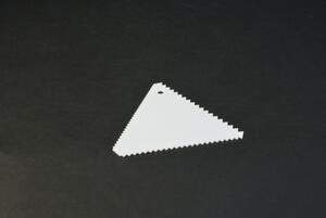 Habkártya recés háromszög