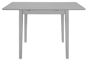 VidaXL szürke kihúzható MDF étkezőasztal (80-120)x80x74 cm