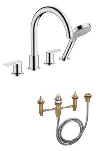 Hansgrohe Vernis Shape kád csaptelep süllyesztett egységgel együtt króm HGBAL1