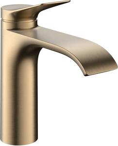 Mosdó csaptelep Hansgrohe Vivenis leeresztőszelep nélkül csiszolt bronz 75024140