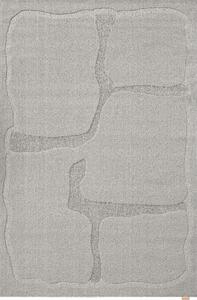Szürke gyapjú szőnyeg 200x300 cm Morphic Organica – Agnella