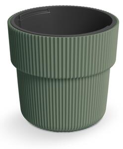 Milly Bordázott Kültéri Virágcserép Fenyőzöld 29.9 cm