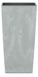 Urbi Square Beton Hatású Négyzetes Virágtartó - Szürke 24 cm