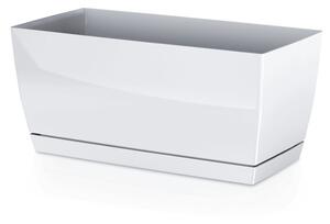 Coubi Case P Fehér Téglalap Alakú Virágtartó 29 cm