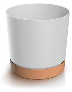 Tubo PM Hengeres Kaspó Fehér Matt 19,9 cm