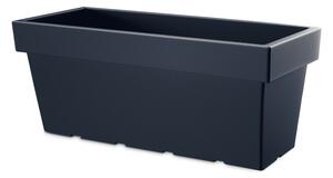 Lofly Case Antracit Műanyag Virágláda 79 cm