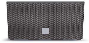 Rato Case Rattan Hatású Balkonláda Umbra 39,5 cm