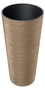 Furu Slim ECO Wood Magas Kaspó Natúr-Eco 30 cm
