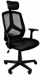 Ergonomikus irodai szék - fekete