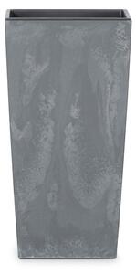 Urbi Square Beton Hatású Kaspó - Antracit - 24 cm DURS240E-425U