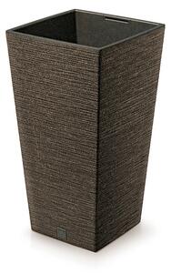 Furu Square ECO Wood Négyzetes Kaspó Kávébarna 26,5 cm