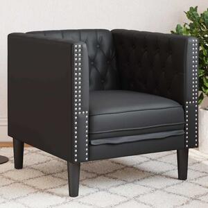 Kanapé Fekete 74,5 x 71 x 70,5 cm PVC