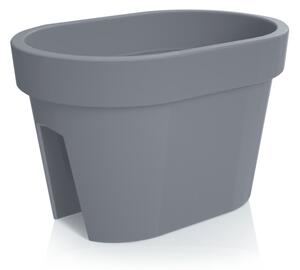 Lofly Railing Erkélyláda Kőszürke 40 cm