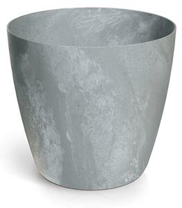Mate Beton Effect Kaspó Beton Szürke 24 cm