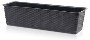 Ratolla Case P Rattan Hatású Balkonláda Umbra 58,7 cm