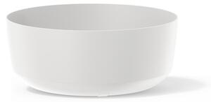 Gracia Standard Alacsony Kaspó - Fehér - 38 cm