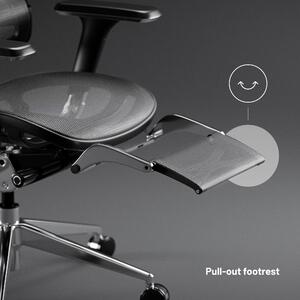 DIABLO V-MASTER ergonomikus irodai szék: fekete-szürke Diablochairs