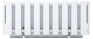 Boardee Fencycase Kerítéses Virágláda Fehér 38 cm