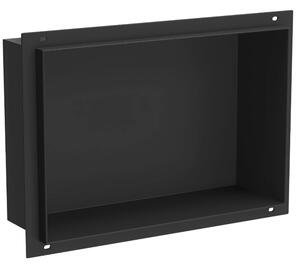 Mexen X-Wall-NR fali polc falba építhető 30x20x10 fekete, beépíthető