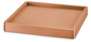 Mobile Saucer Square Görgős Virágtartó Alátét Terrakotta 36 cm