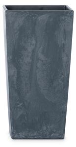 Urbi Square Beton Hatású Kaspó - Antracit - 24 cm DURS240E-S433