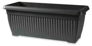 Terra Antracit Műanyag Balkonláda 80 cm