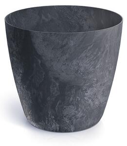 Mate Beton Effect Kaspó Antracit 24 cm DMMA240E-S433
