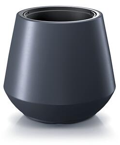 Heos Prémium Műanyag Virágcserép Antracit 39,5 cm