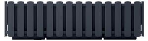 Boardee Fencycase Antracit Virágláda 58 cm