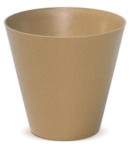 Tubus ECO Wood Natúr Kúpos Virágcserép 20 cm