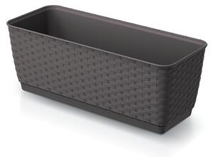Ratolla Case P Rattan Hatású Műanyag Virágláda Umbra 38,6 cm
