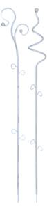 Decor Orchidea Támasztópálca Átlátszó Jégkristály 90 cm