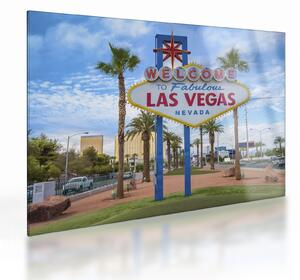 Kép - Las Vegas (üvegen) (70x50 cm)
