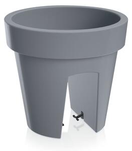 Lofly Korlát Virágtartó 24,5 cm Kőszürke