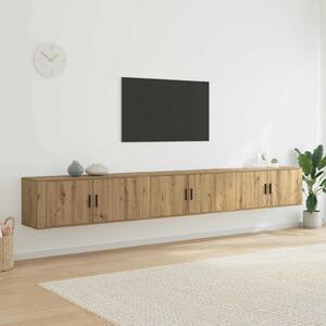 Fali TV szekrény szett 3 pcs Artisan tölgy 100 x 34,5 x 40 cm