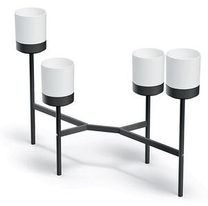 Prosperplast Bloomie Stand Többszintes Virágtartó Állvány Fehér 125 cm