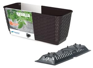 Ratolla Case Fonott Mintázatú Erkélyláda Umbra 38,6 cm