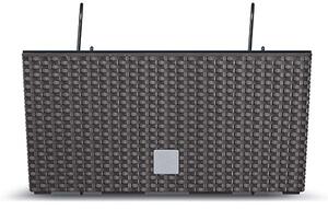 Rato Case W Rattan Hatású Virágtartó Láda Umbra 39,5 cm