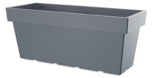Lofly Case Nagyméretű Műanyag Virágláda Kőszürke 79 cm