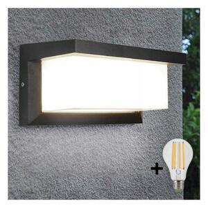 BOWI LED Kültéri fali lámpa NEELY 1xE27/9W/230V 3000K IP54 antracit LEDBW0296B