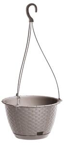 Ratolla Round Függő Virágtartó Mokka 24 cm
