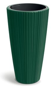 Oro Bordázott Kültéri Virágcserép Fenyőzöld 39 cm