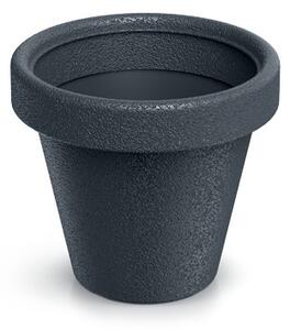 Origina Klasszikus Kültéri Virágtartó Antracit 24 cm