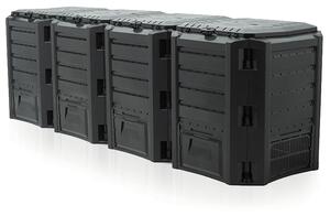 Module Compogreen 1600L Moduláris Komposztáló Fekete