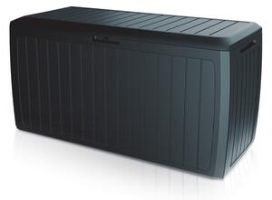 Boxe Board Kerti Tárolóláda Antracit 290L
