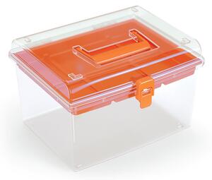 NUF Rendszerező Doboz Fekete 24,5 cm