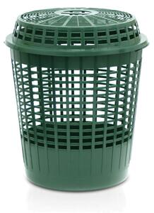 Cage 450 Kerti Hulladékgyűjtő Kosár Erdőzöld