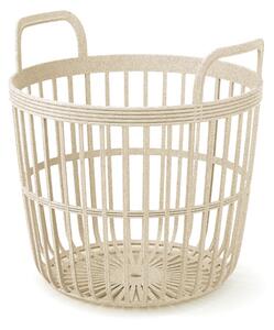 Zoe ECO Tárolókosár Krém 36 cm
