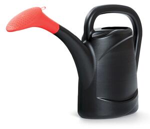Agri Műanyag Öntözőkanna Fekete 7,5L Ergonomikus